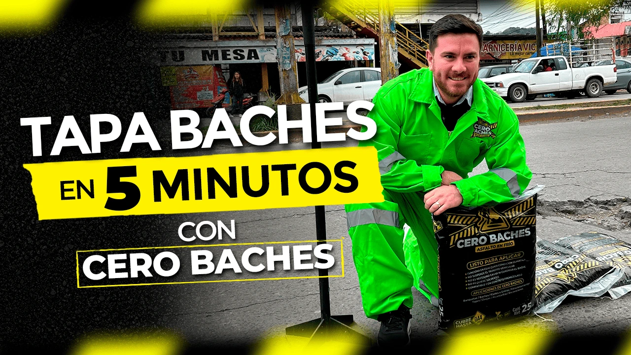 TAPA BACHES EN 5 MINUTOS Cero Baches